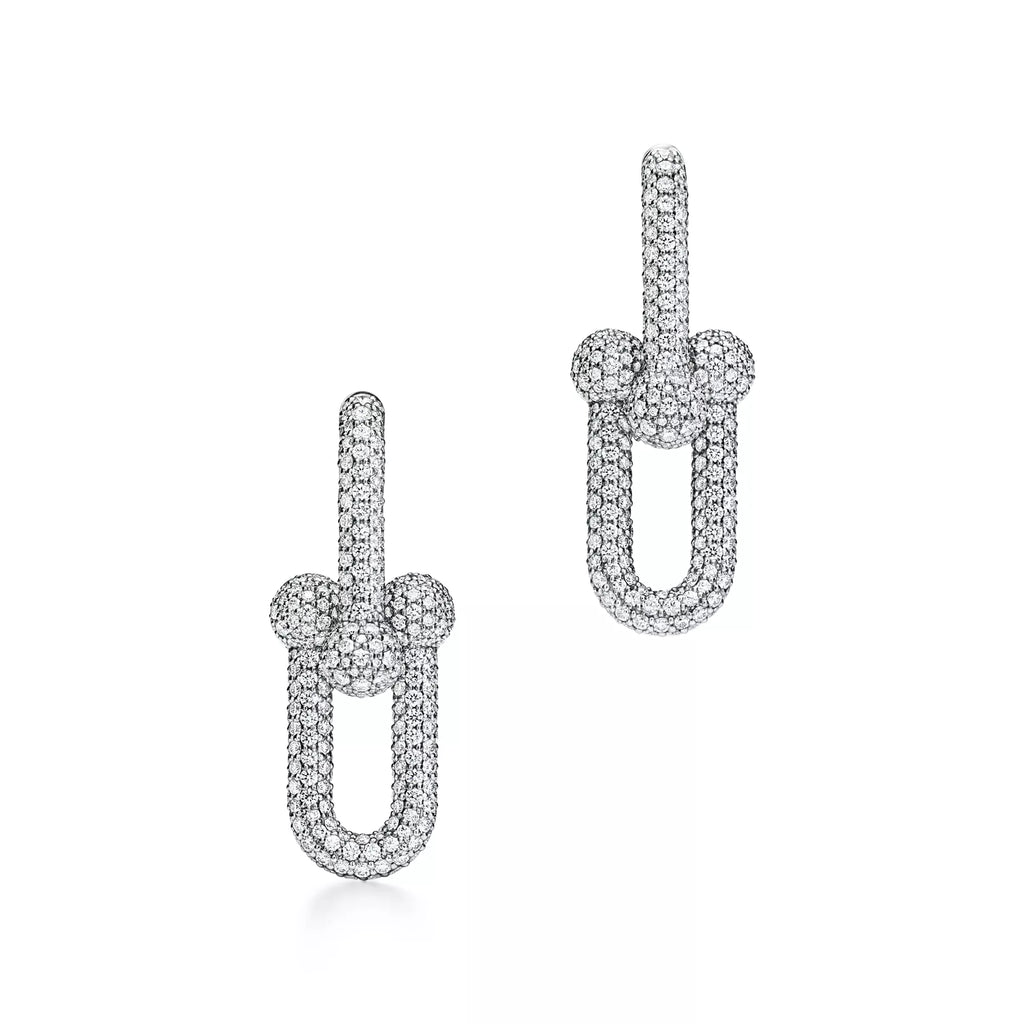 Carave Paris Pavé Link Drop Earrings