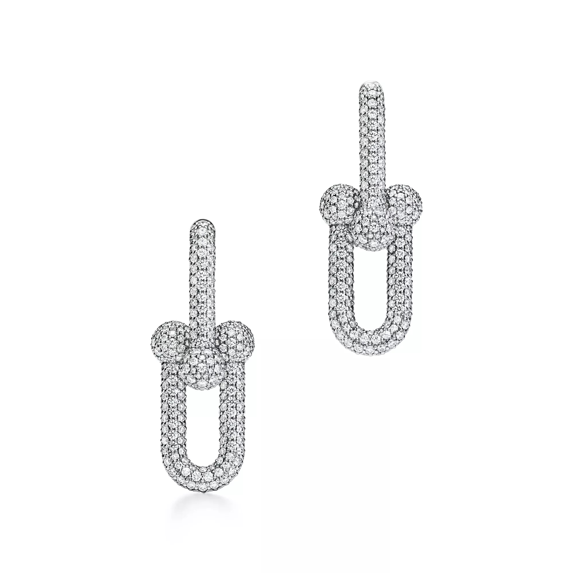 Carave Paris Pavé Link Drop Earrings