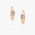 Carave Paris Pavé Link Hoop Earrings