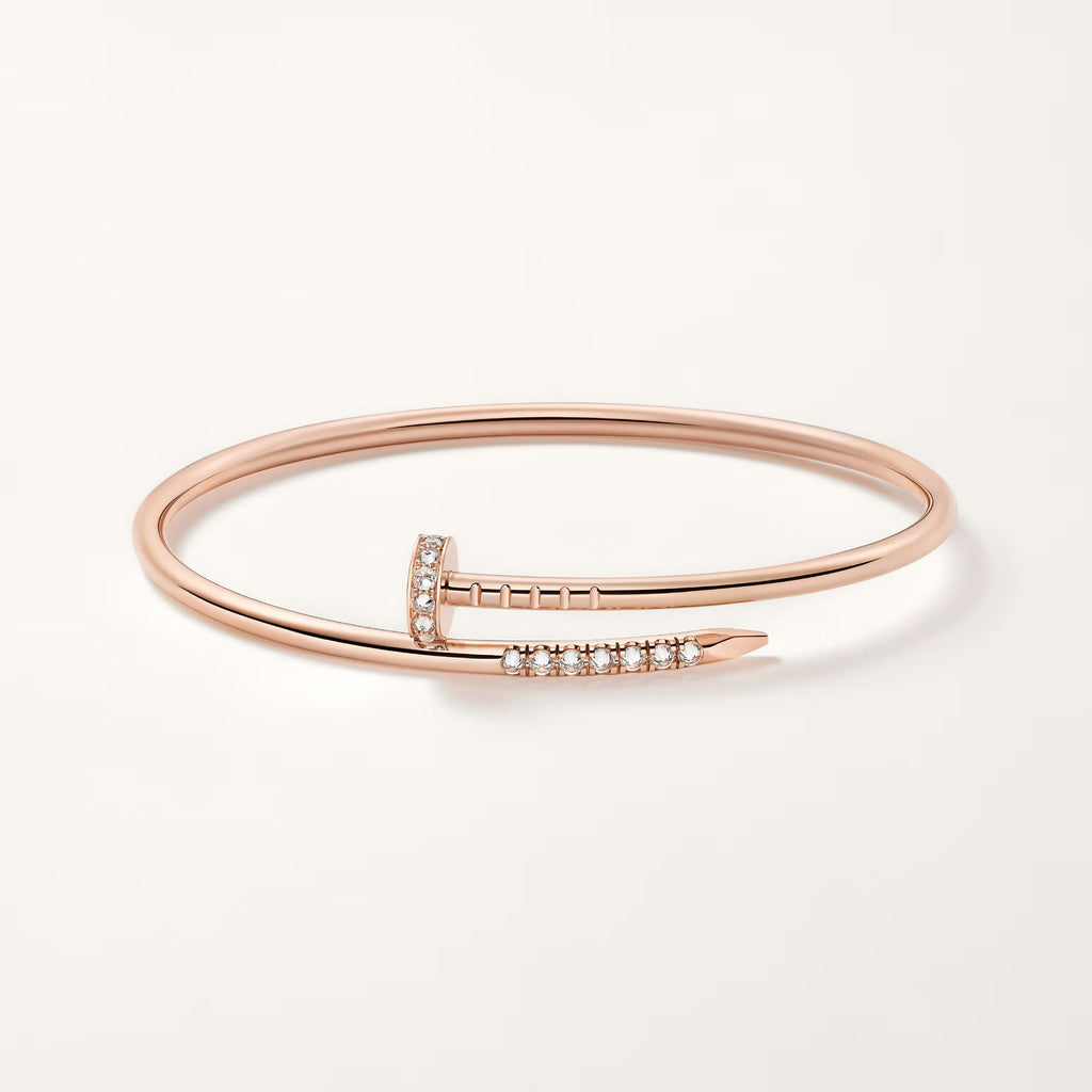 Carave Paris Pavé Nail Wrap Bangle Bracelet