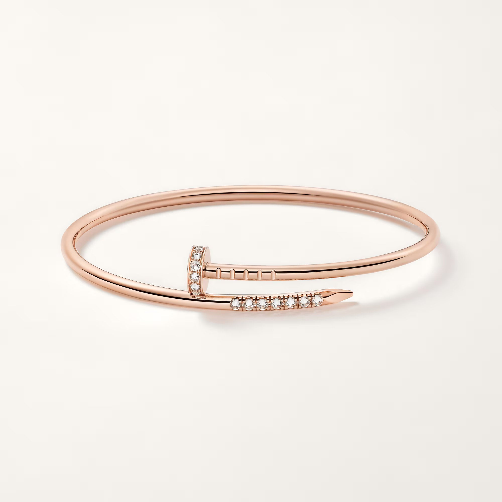 Carave Paris Pavé Nail Wrap Bangle Bracelet