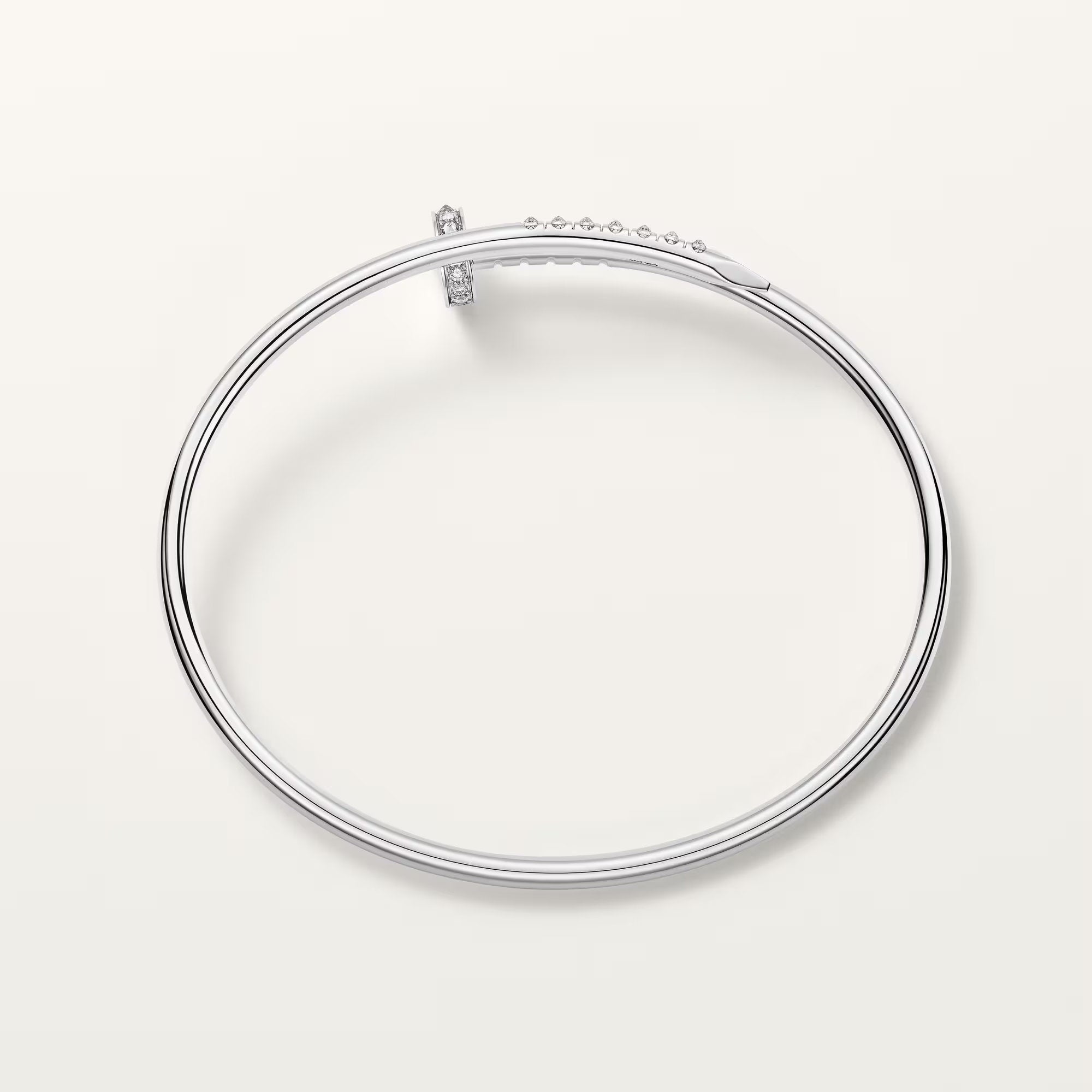 Carave Paris Pavé Nail Wrap Bangle Bracelet