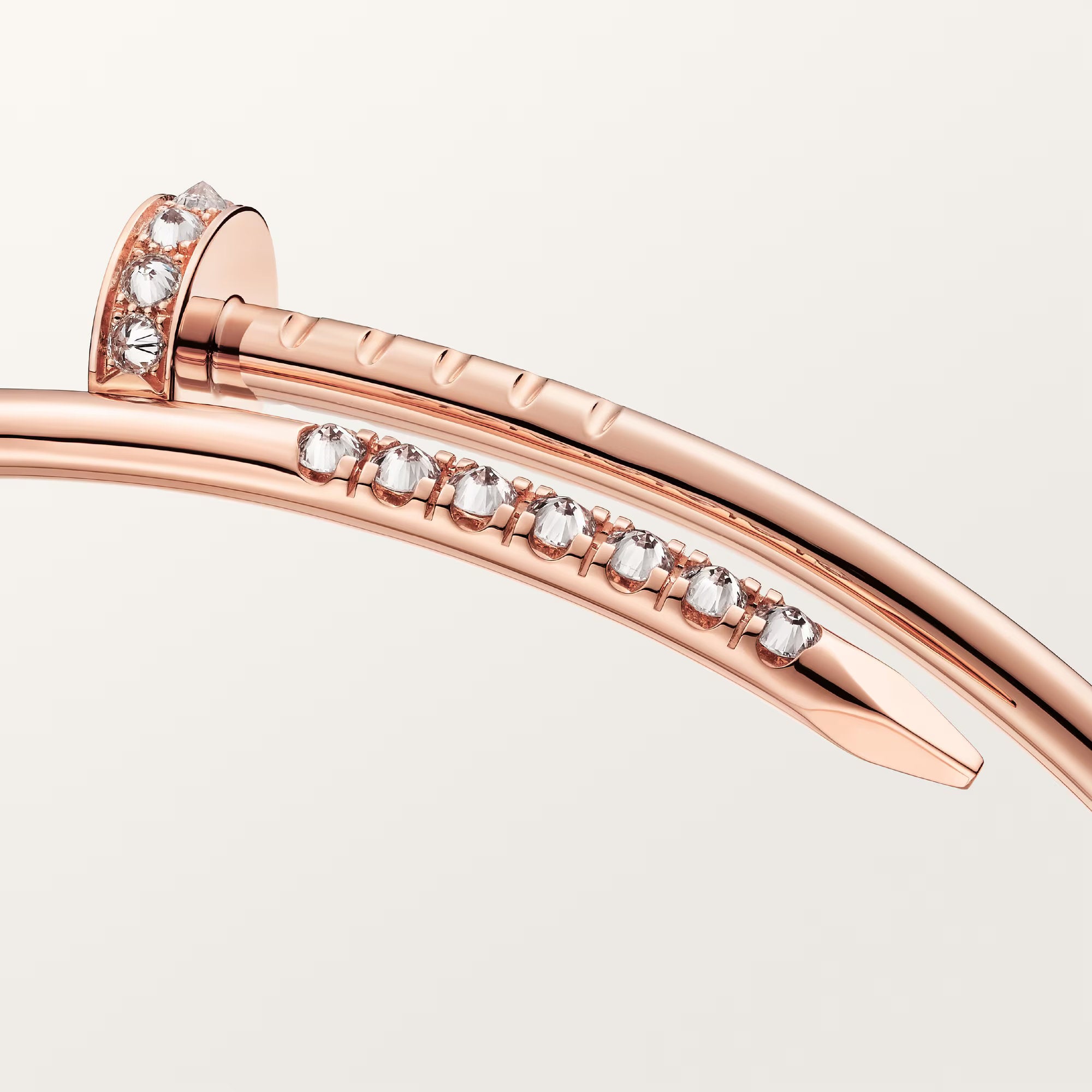 Carave Paris Pavé Nail Wrap Bangle Bracelet