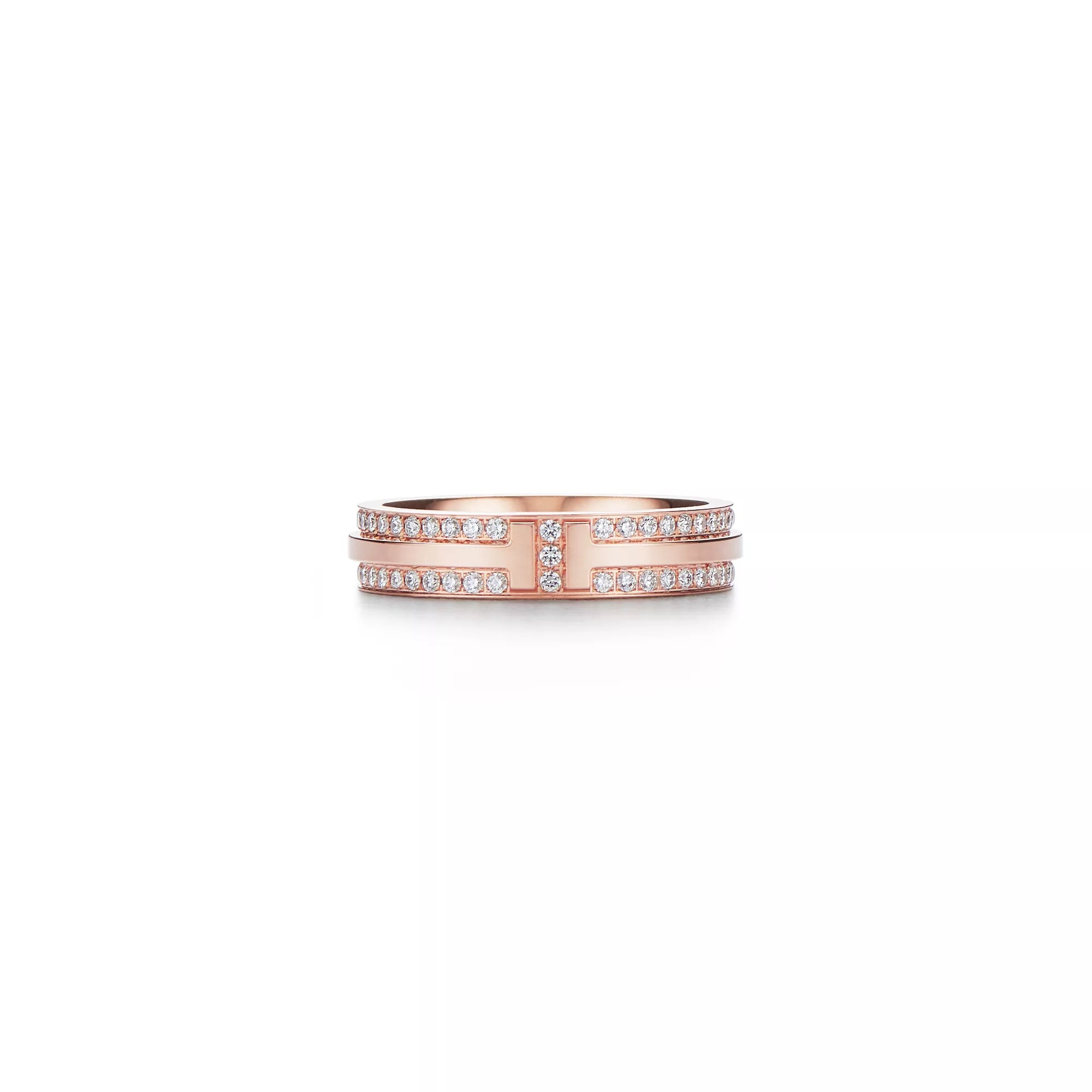 Carave Paris Pavé Rope Edge Diamond Band Ring