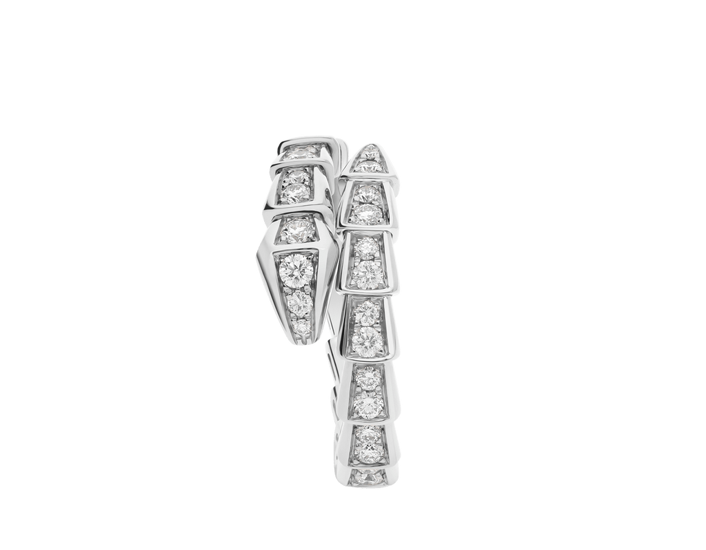 Carave Paris Pavé Serpentine Wrap Band Ring