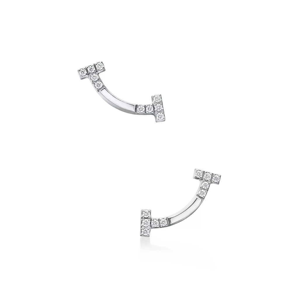 Carave Paris Pavé T Ear Jacket Earrings