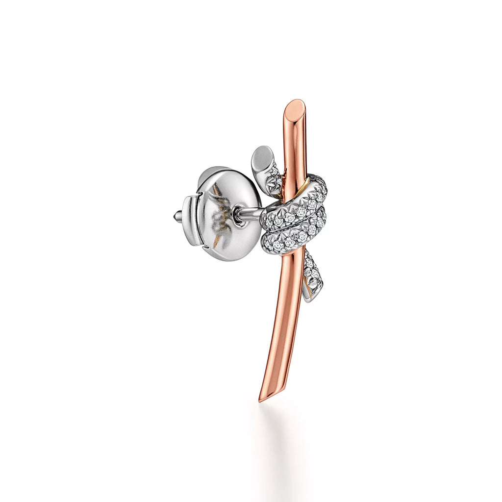 Carave Paris Pavé Wrap Bar Drop Earrings