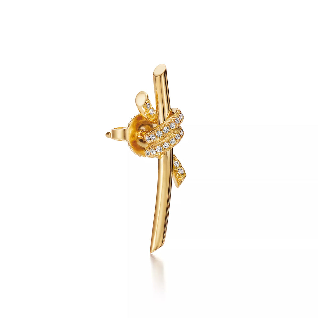 Carave Paris Pavé Wrap Bar Drop Earrings