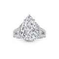Carave Paris Pear Cut Split Shank Diamond Ring