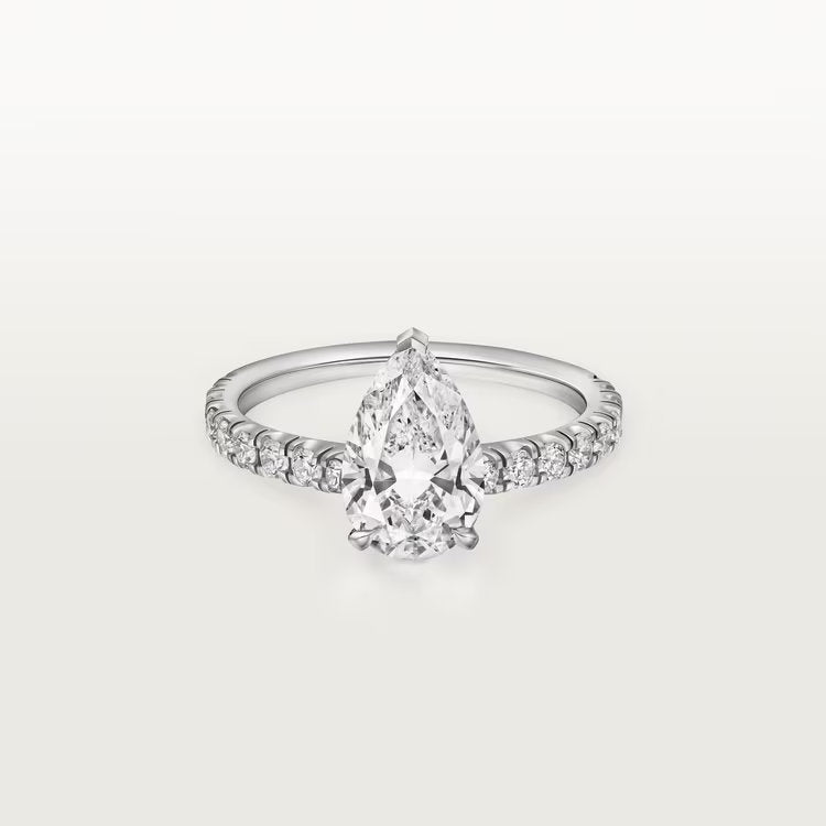 Carave Paris Pear Solitaire Ring