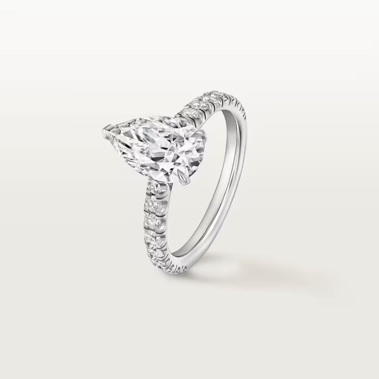 Carave Paris Pear Solitaire Ring