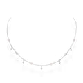Carave Paris Pearl Dangle Station Necklace