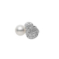 Carave Paris Pearl & Diamond Floral Cluster Ring