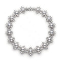 Carave Paris Pearl Halo Statement Necklace