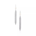 Carave Paris Pearl Mesh Drop Earrings