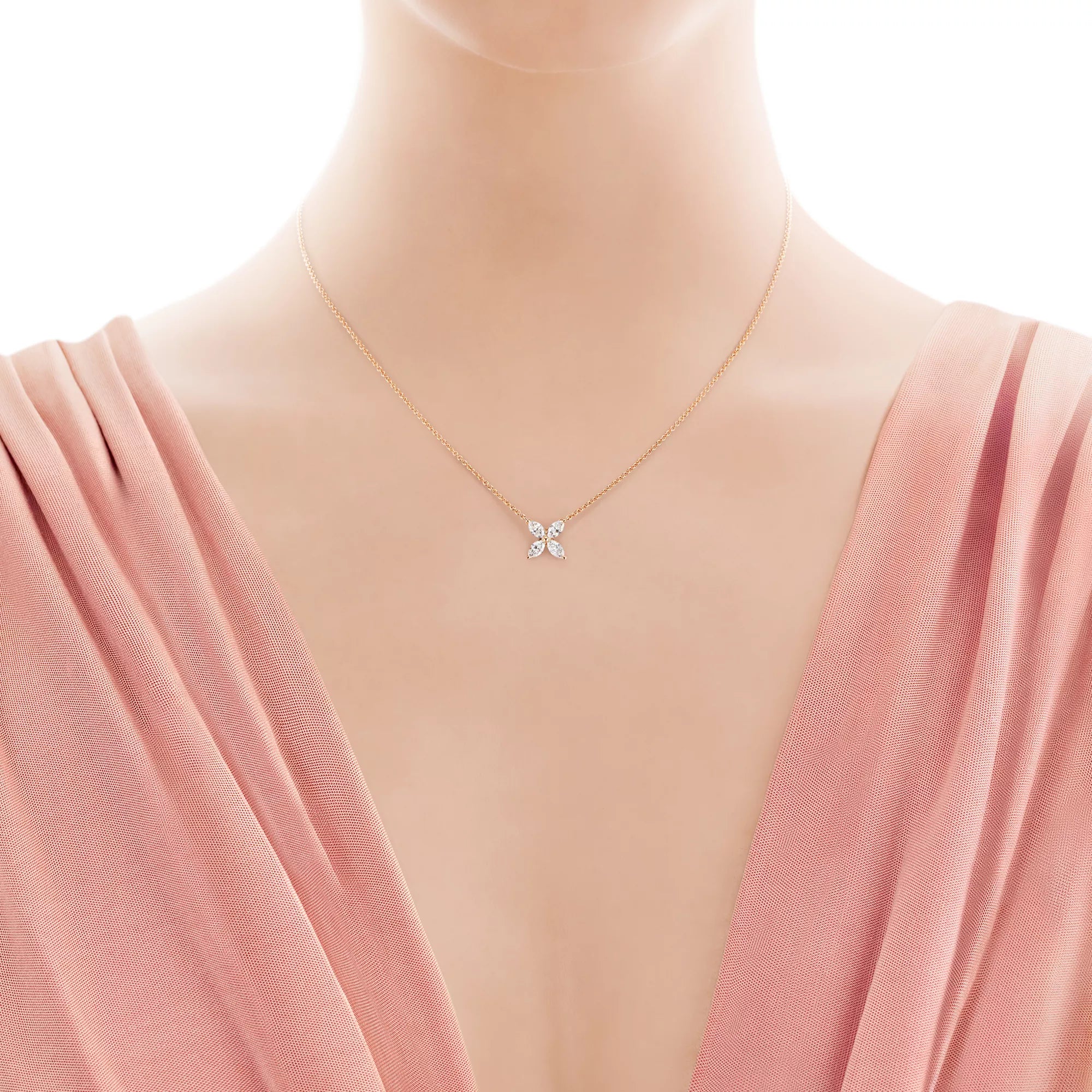 Carave Paris Petite Butterfly Solitaire Pendant Necklace