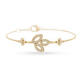 Carave Paris Lily Floral Diamond Bracelet