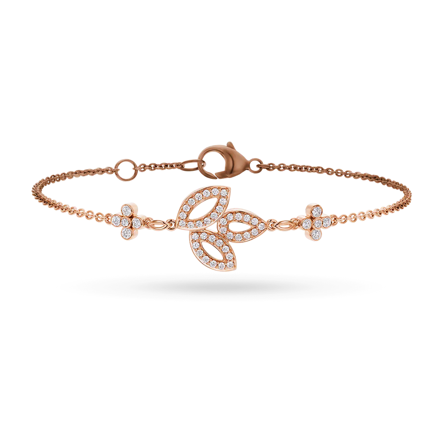 Carave Paris Lily Floral Diamond Bracelet