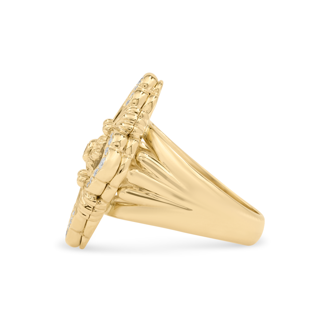 Carave Paris Quatrefoil Bloom Signet Ring