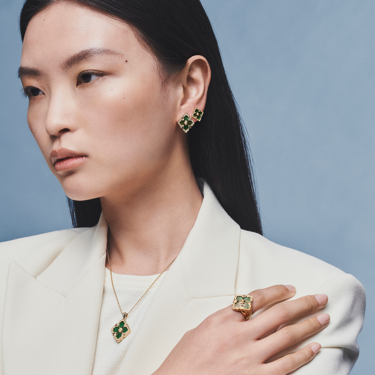 Carave Paris Quatrefoil Bloom Signet Ring