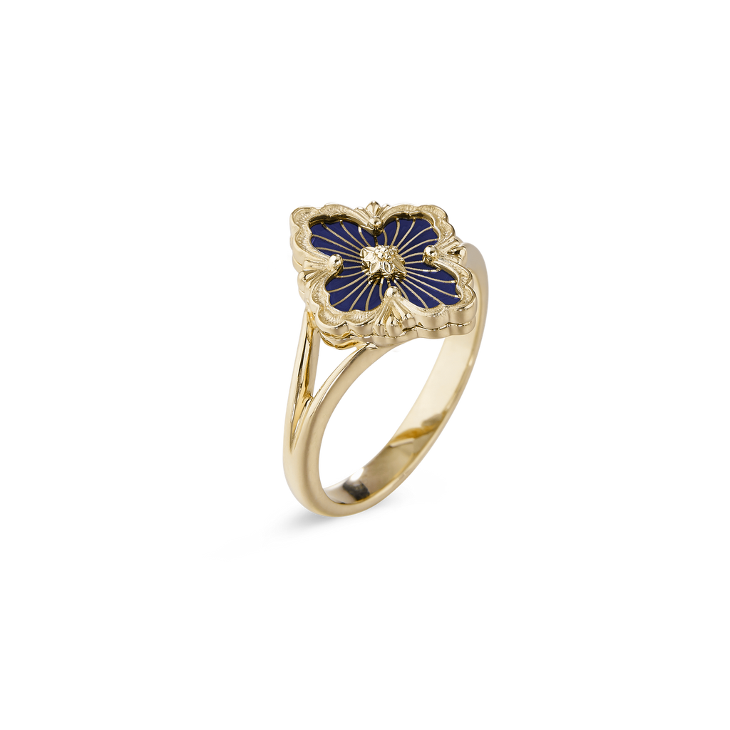 Carave Paris Quatrefoil Bloom Signet Ring