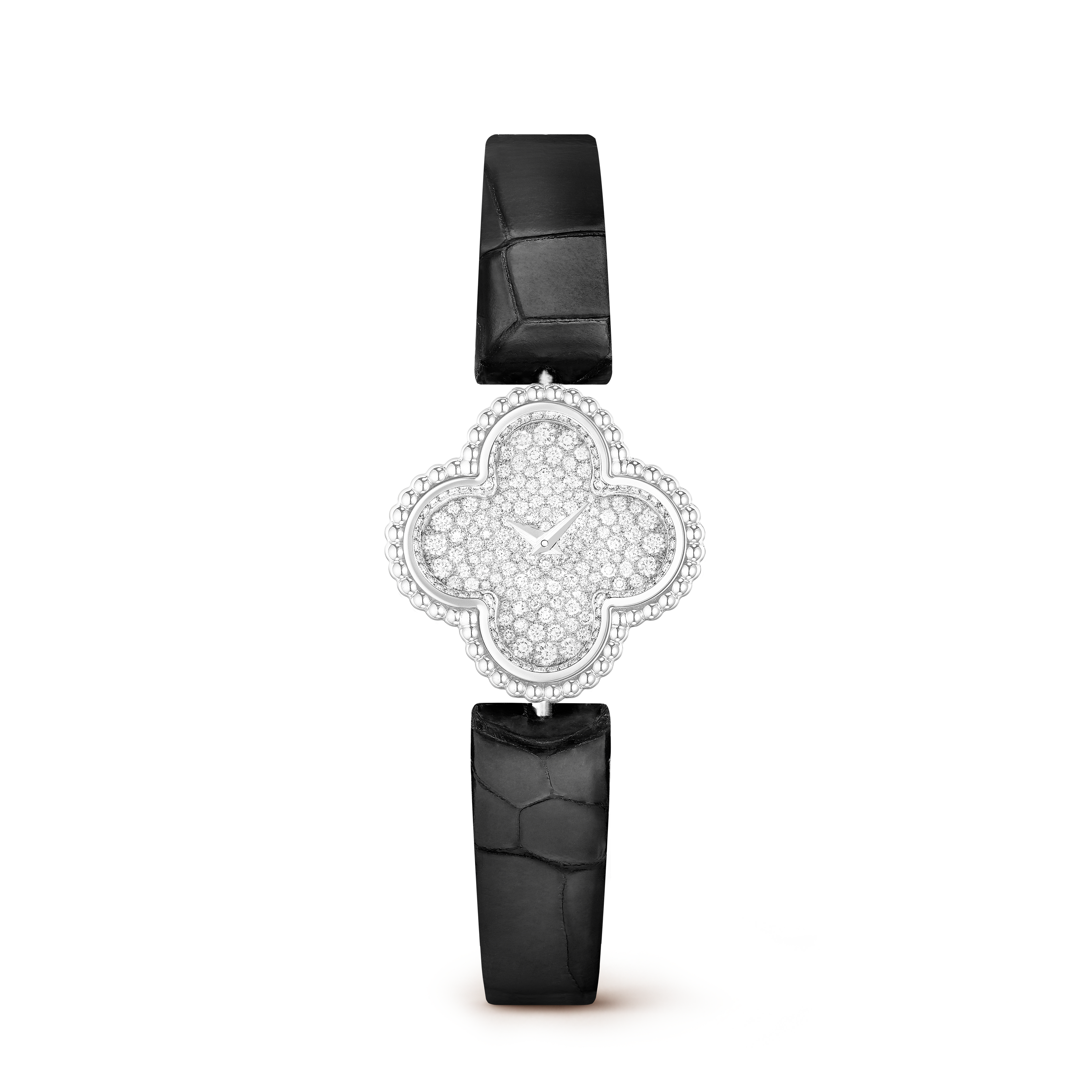 Carave Paris Quatrefoil Diamond High Jewelry Watch
