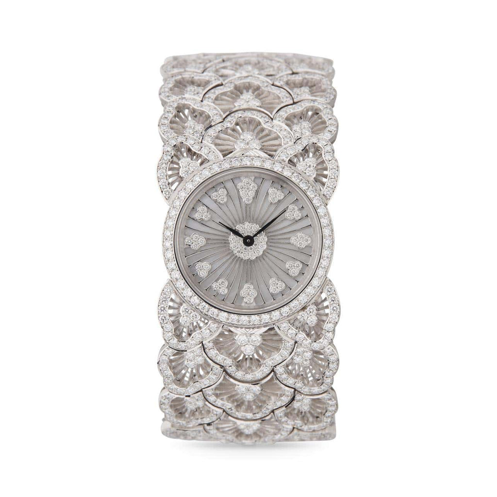 Carave Paris Radiant Floral Diamond Bracelet Watch