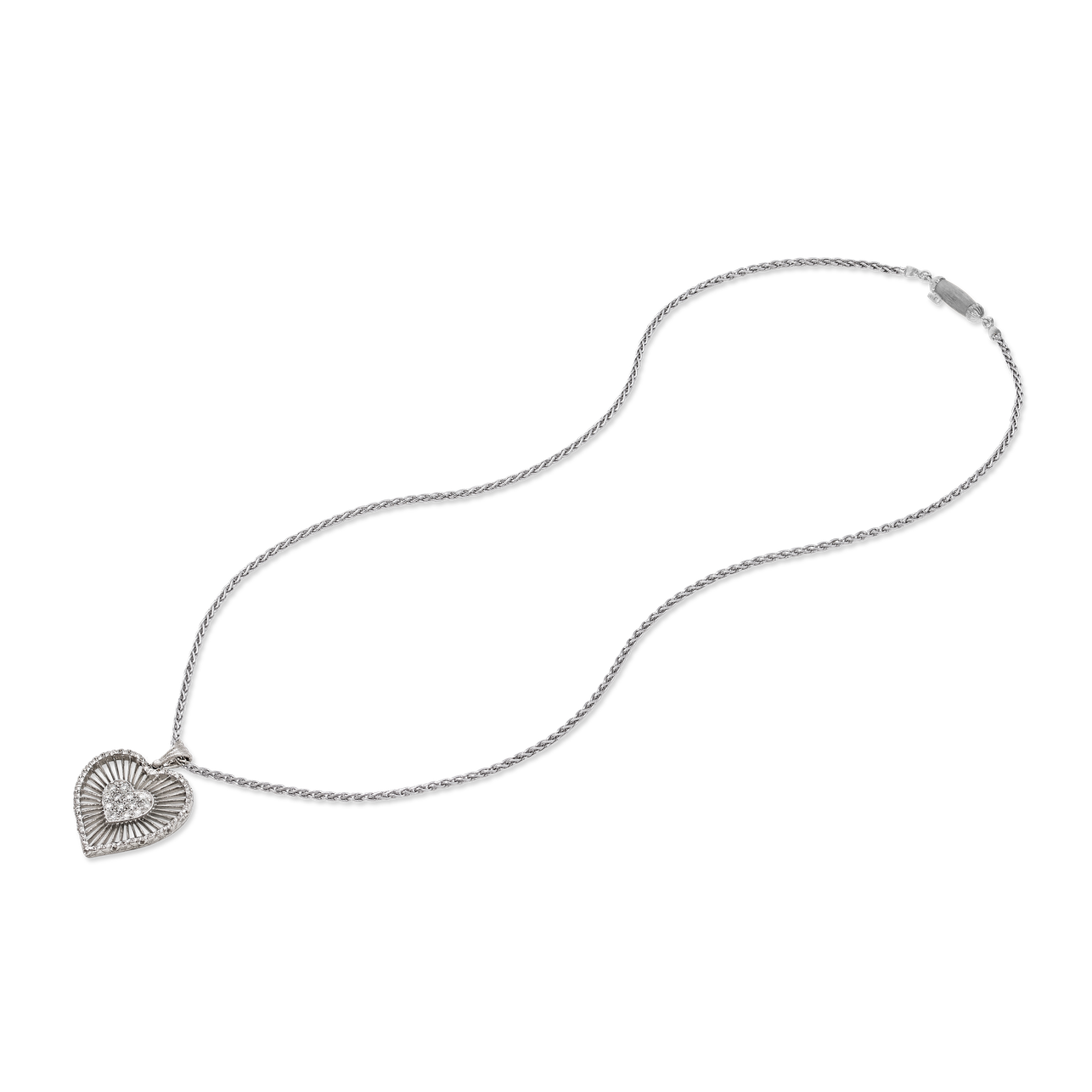 Carave Paris Radiant Heart Pendant Necklace