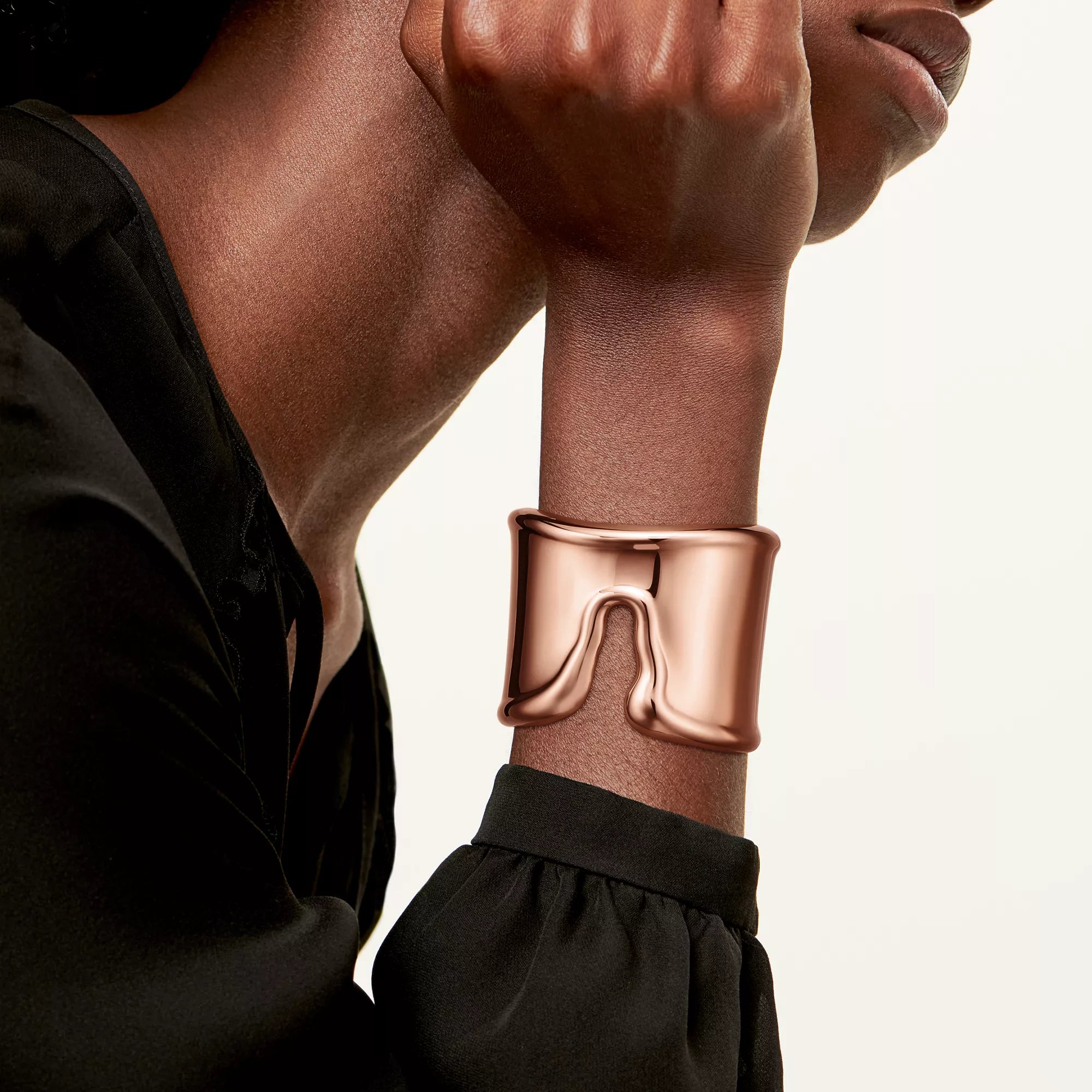 Carave Paris Rose Gold Bone Cuff Bracelet for Women