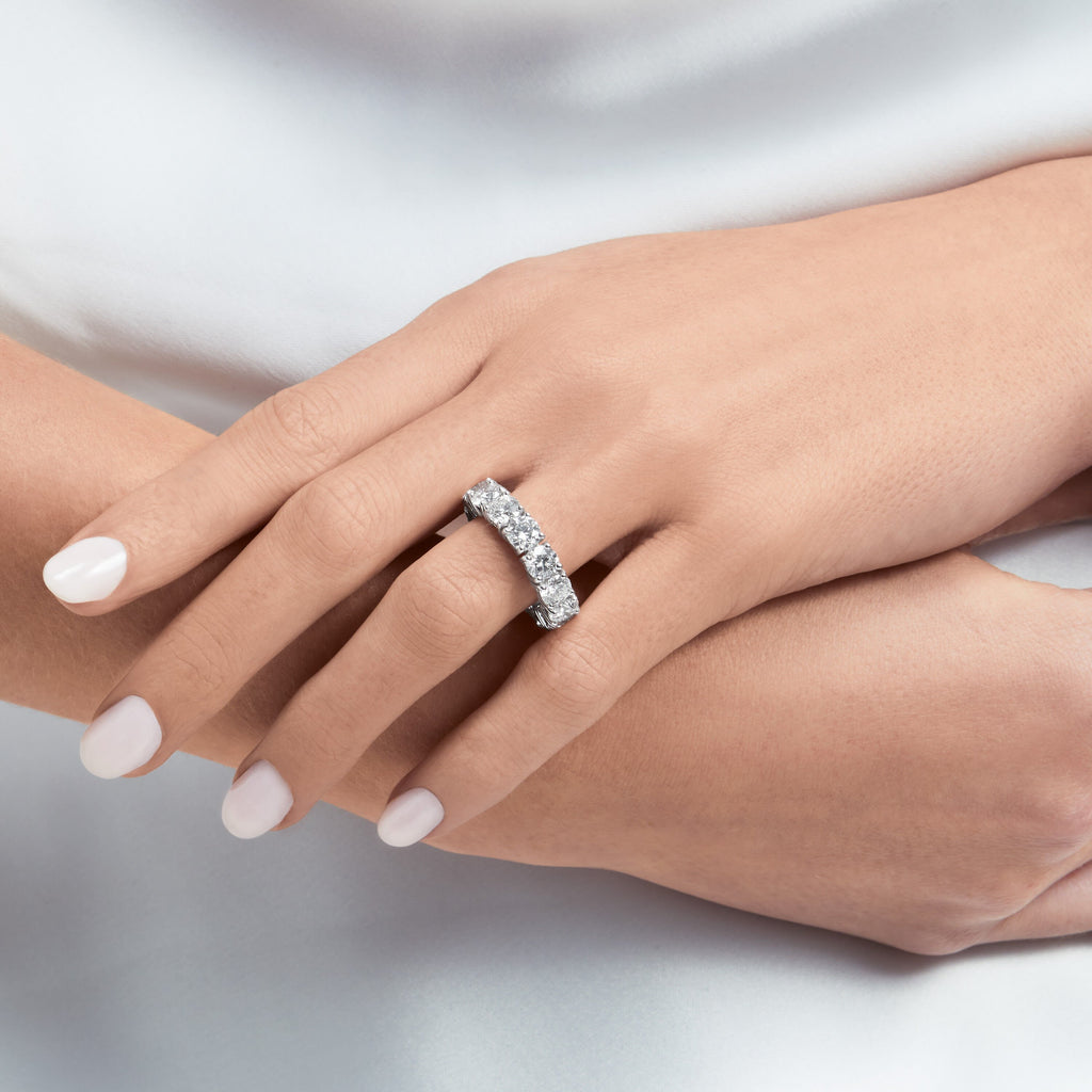 Carave Paris Round Diamond Eternity Band Ring