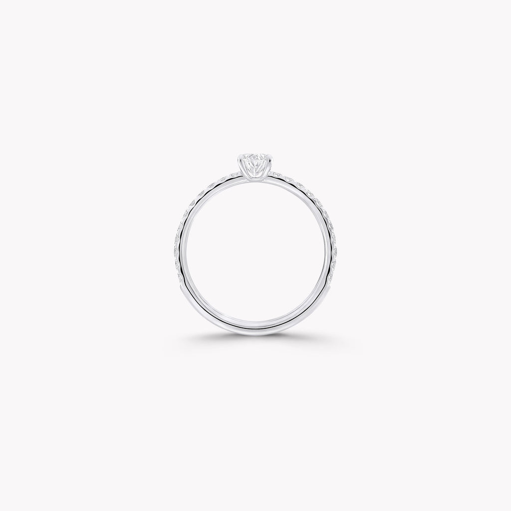 Carave Paris Round Diamond Solitaire Ring