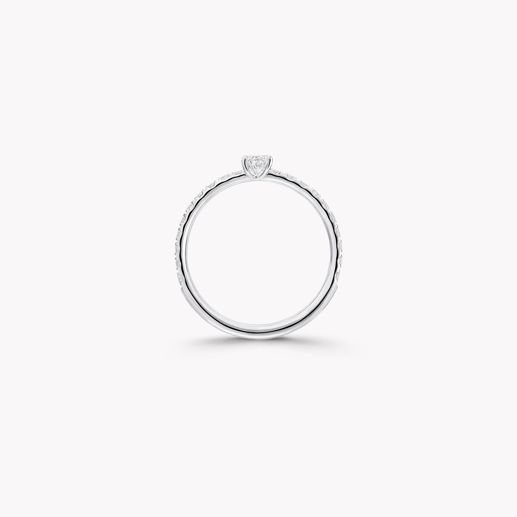 Carave Paris Round Diamond Solitaire Ring
