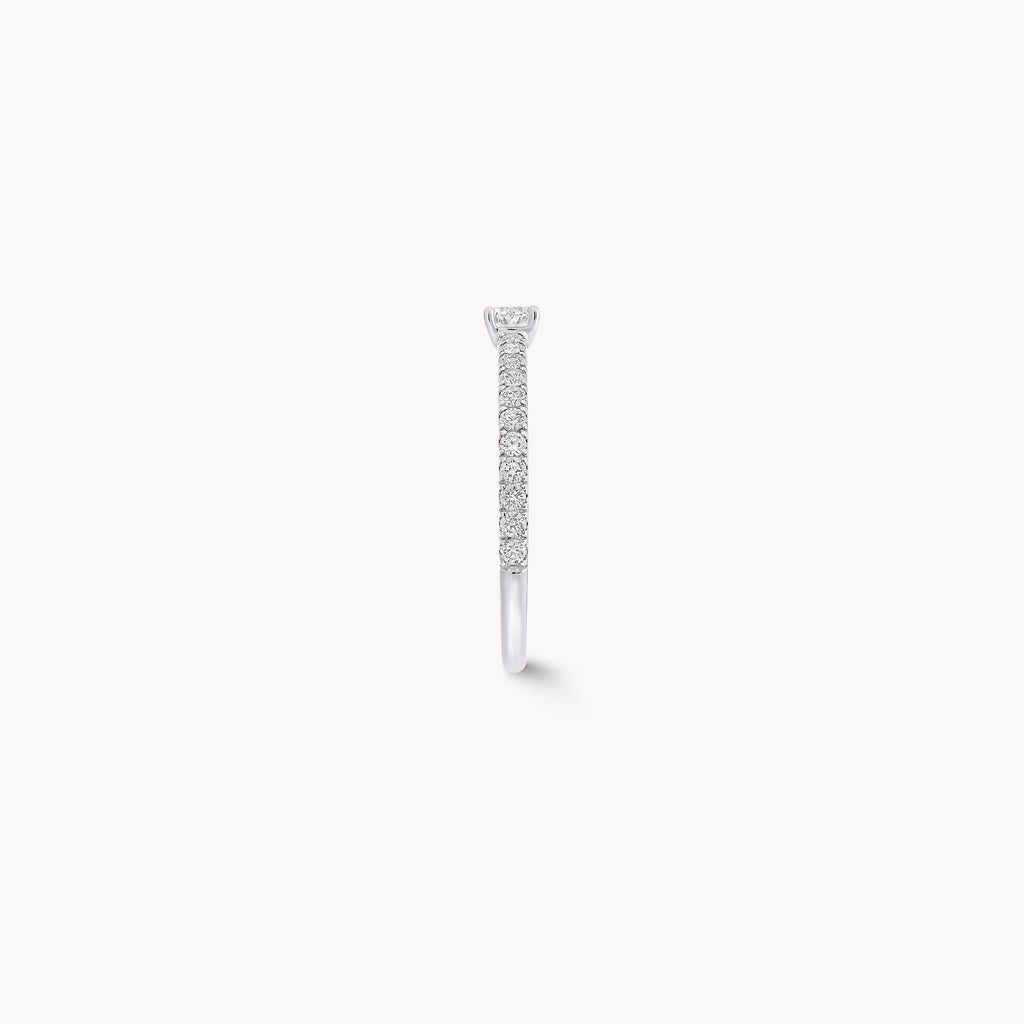 Carave Paris Round Diamond Solitaire Ring