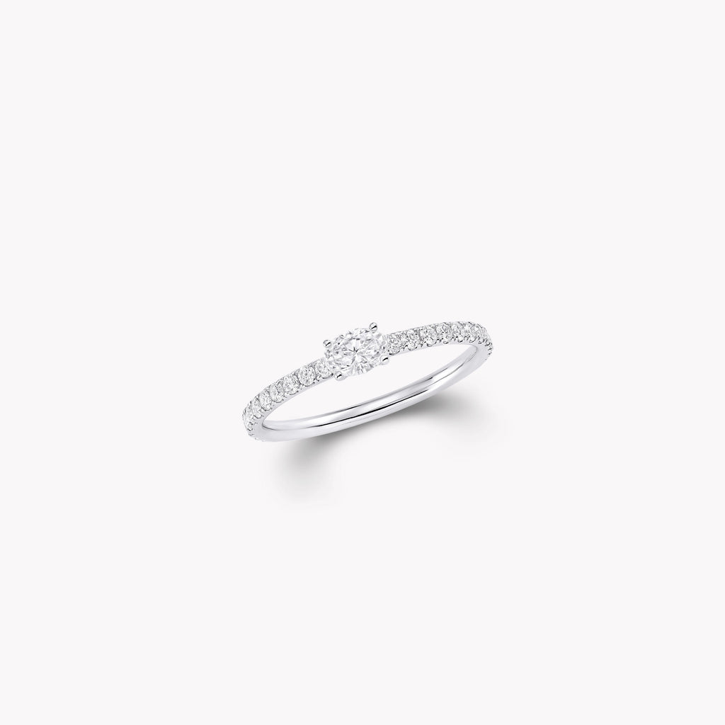 Carave Paris Round Diamond Solitaire Ring
