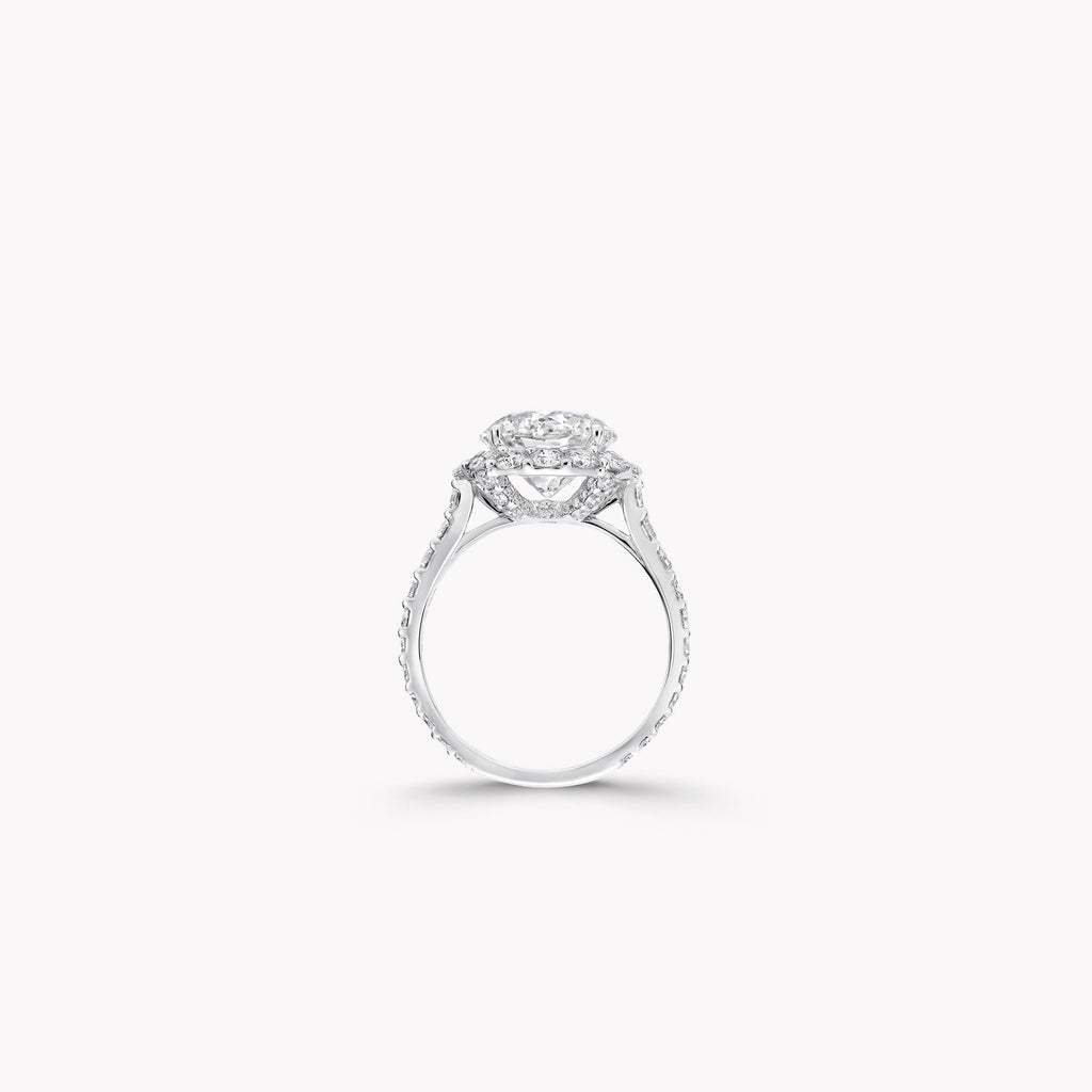 Carave Paris Round Brilliant Halo Engagement Ring