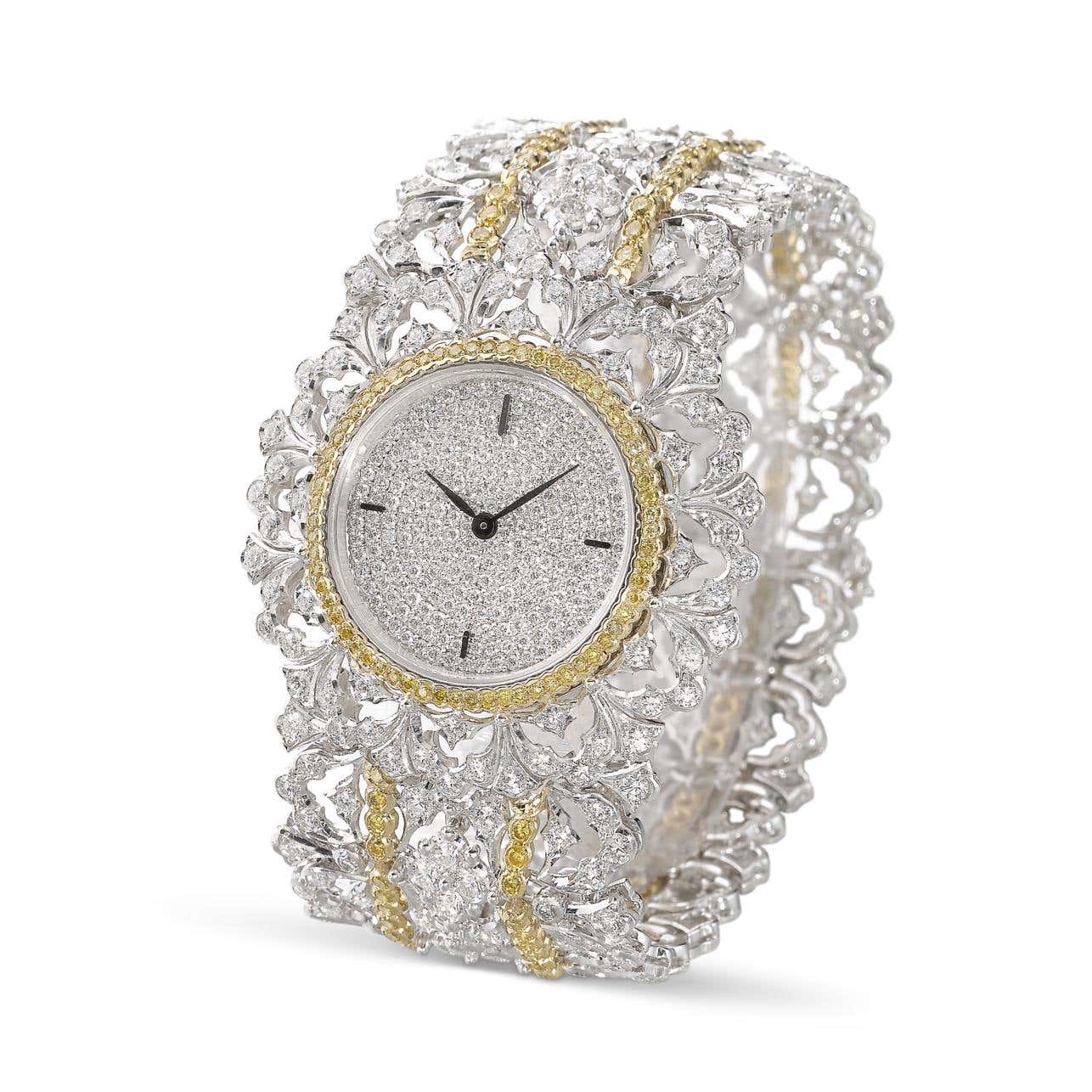 Carave Paris Royal Arabesque Diamond Watch