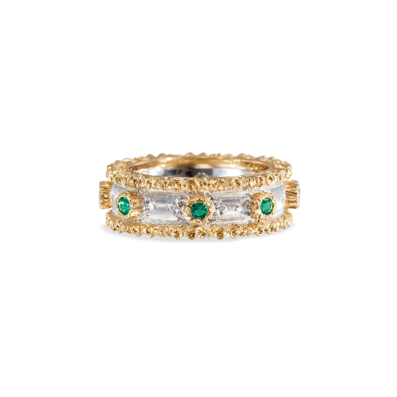 Carave Paris Royal Sapphire Textured Eternity Ring