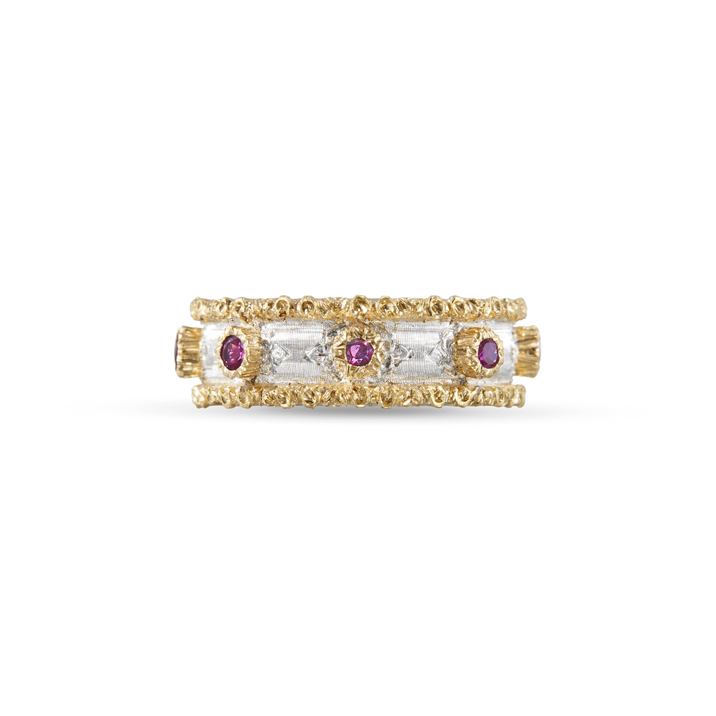 Carave Paris Royal Sapphire Textured Eternity Ring