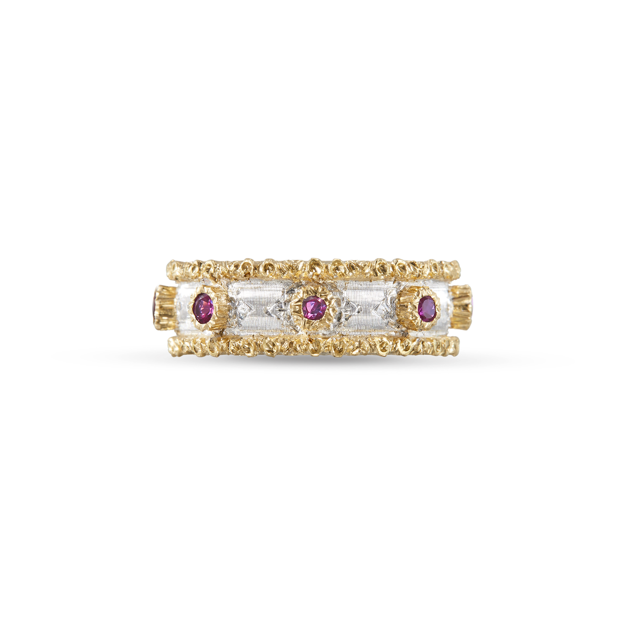 Carave Paris Royal Sapphire Textured Eternity Ring