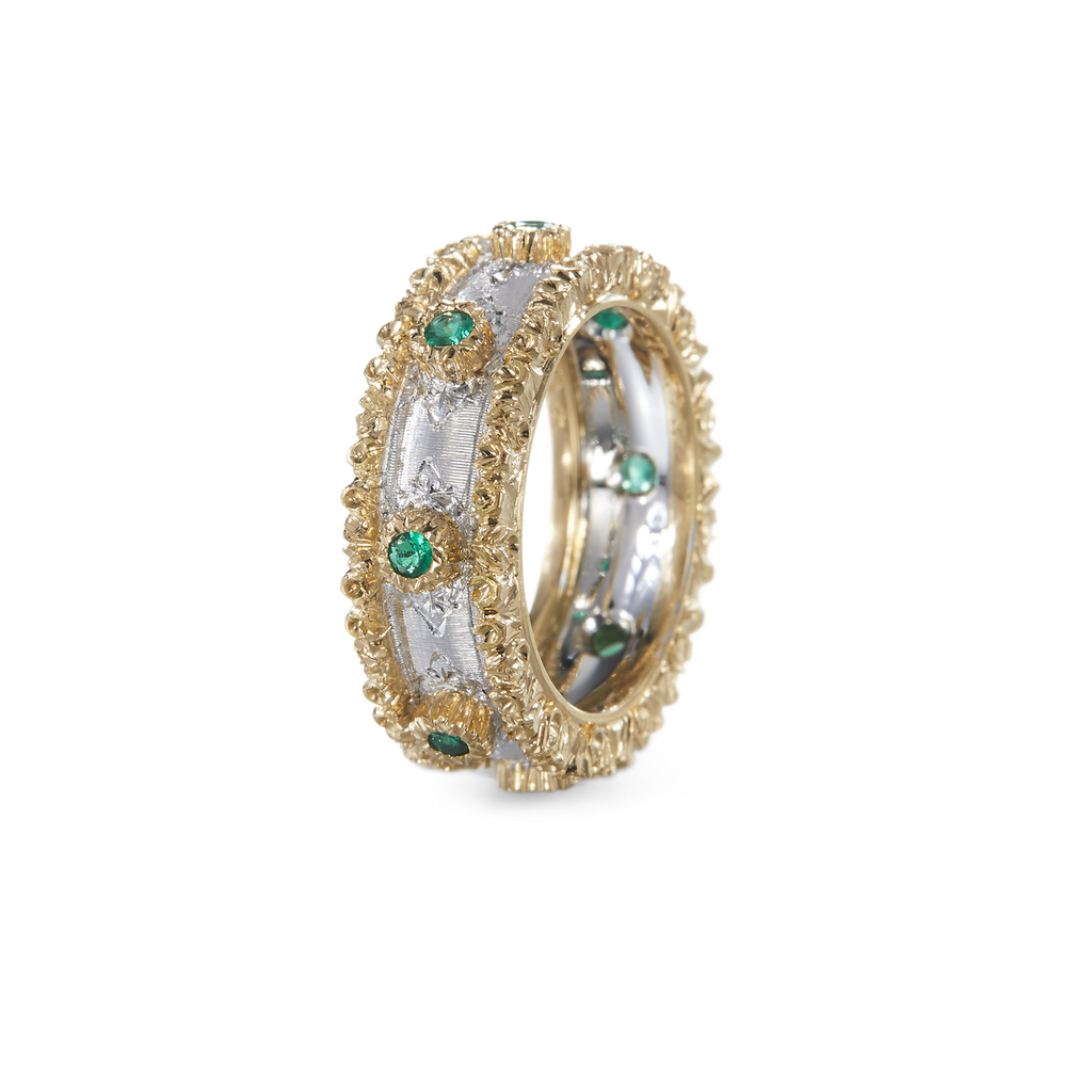 Carave Paris Royal Sapphire Textured Eternity Ring