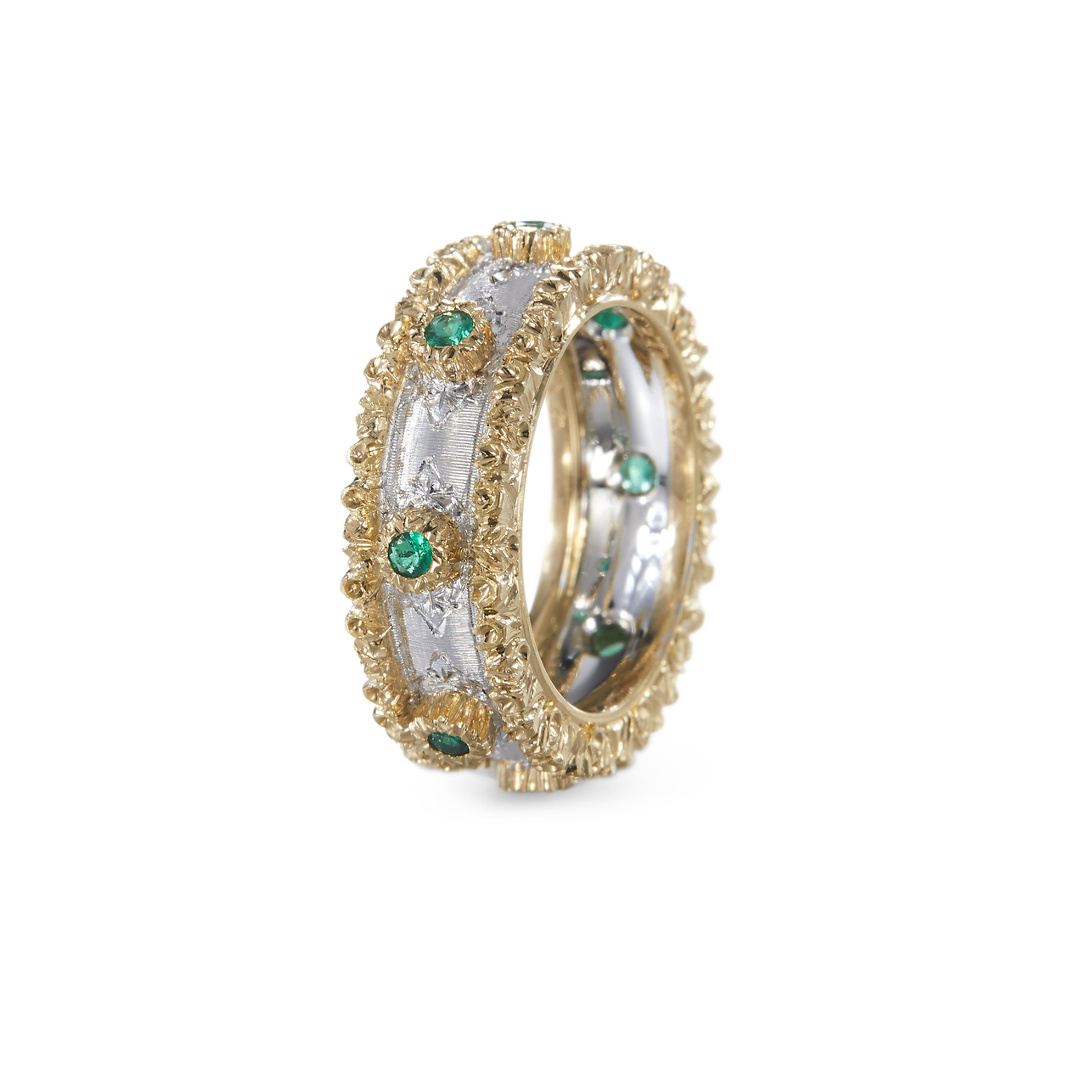Carave Paris Royal Sapphire Textured Eternity Ring