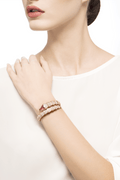 Carave Paris Rubellite Pavé Serpente Wrap Bracelet
