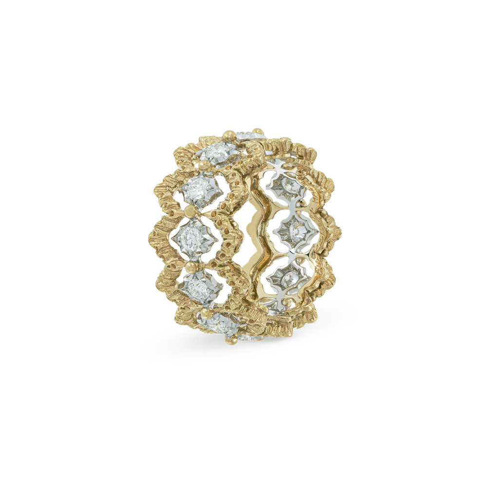 Carave Paris Scalloped Diamond Eternity Band Ring
