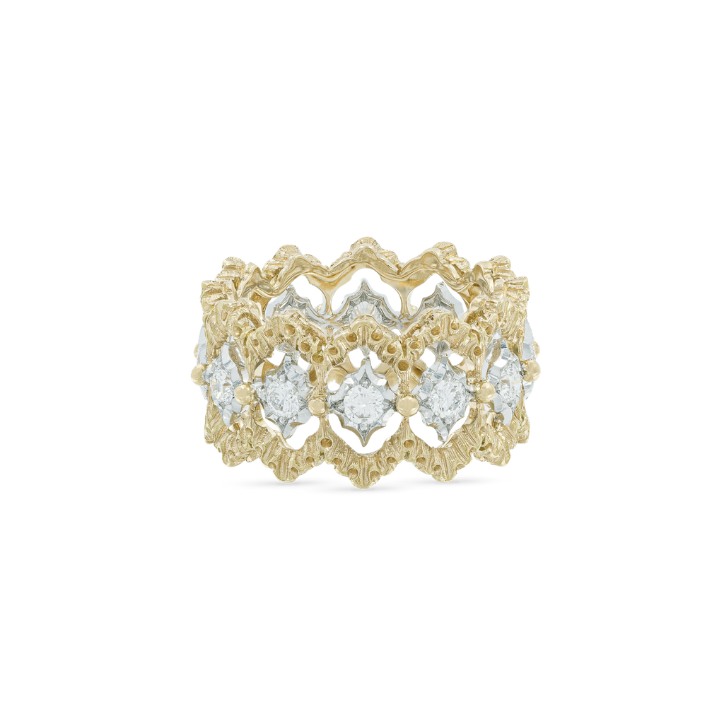 Carave Paris Scalloped Diamond Eternity Band Ring