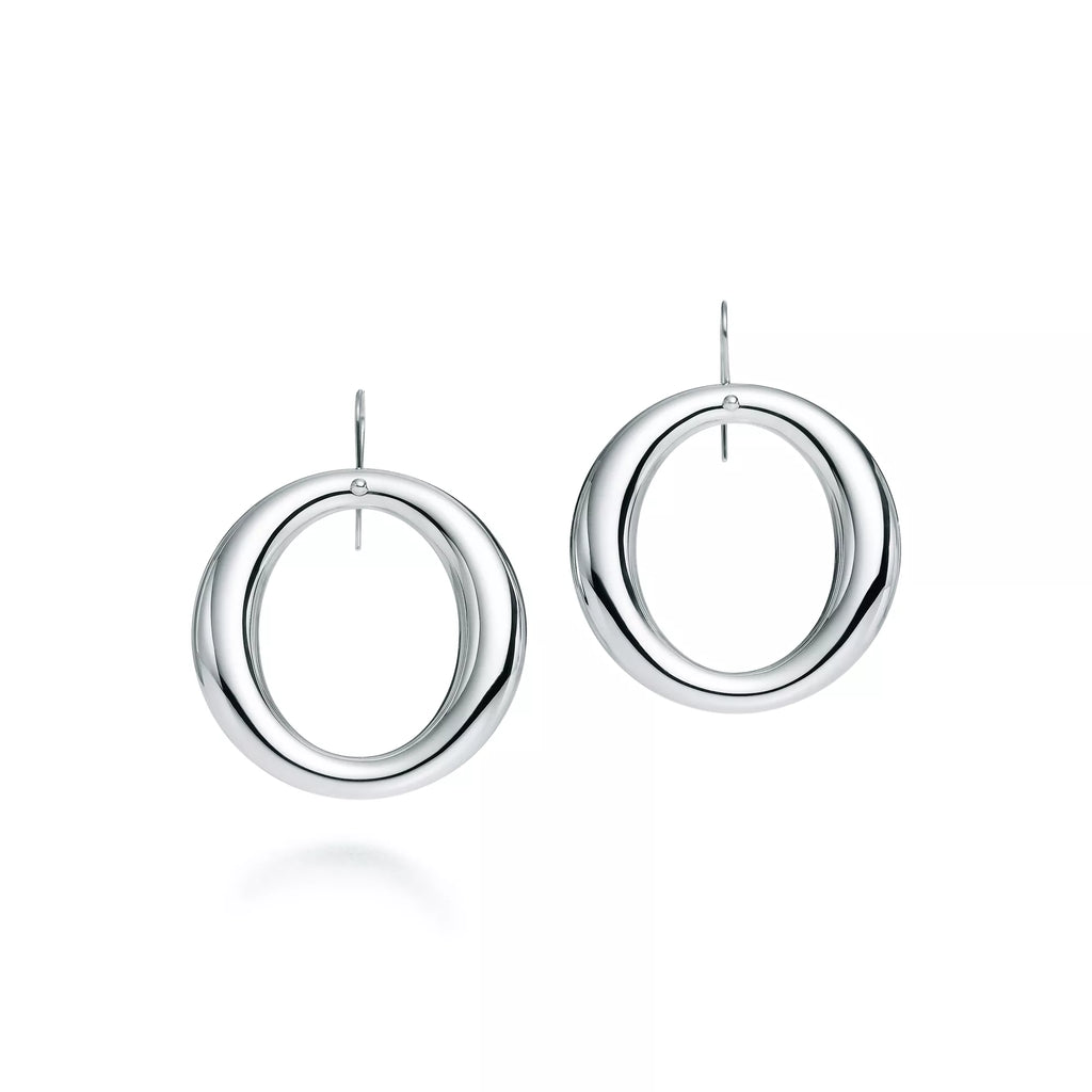 Carave Paris Sculpted Orbital Hoop Earrings