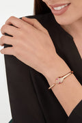 Carave Paris Serpente Gemstone Open Cuff Bracelet