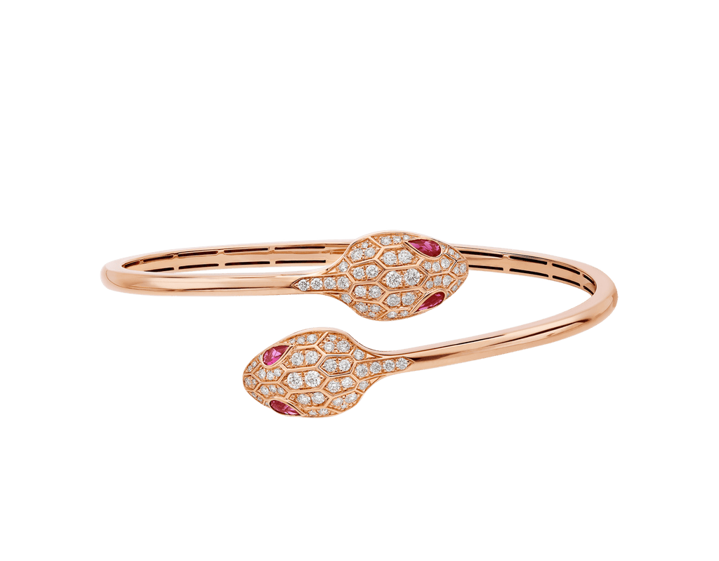 Carave Paris Serpente Pavé Open Cuff Bracelet