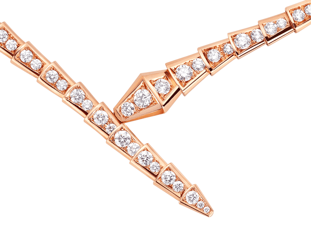 Carave Paris Serpenti Diamond Collar Necklace
