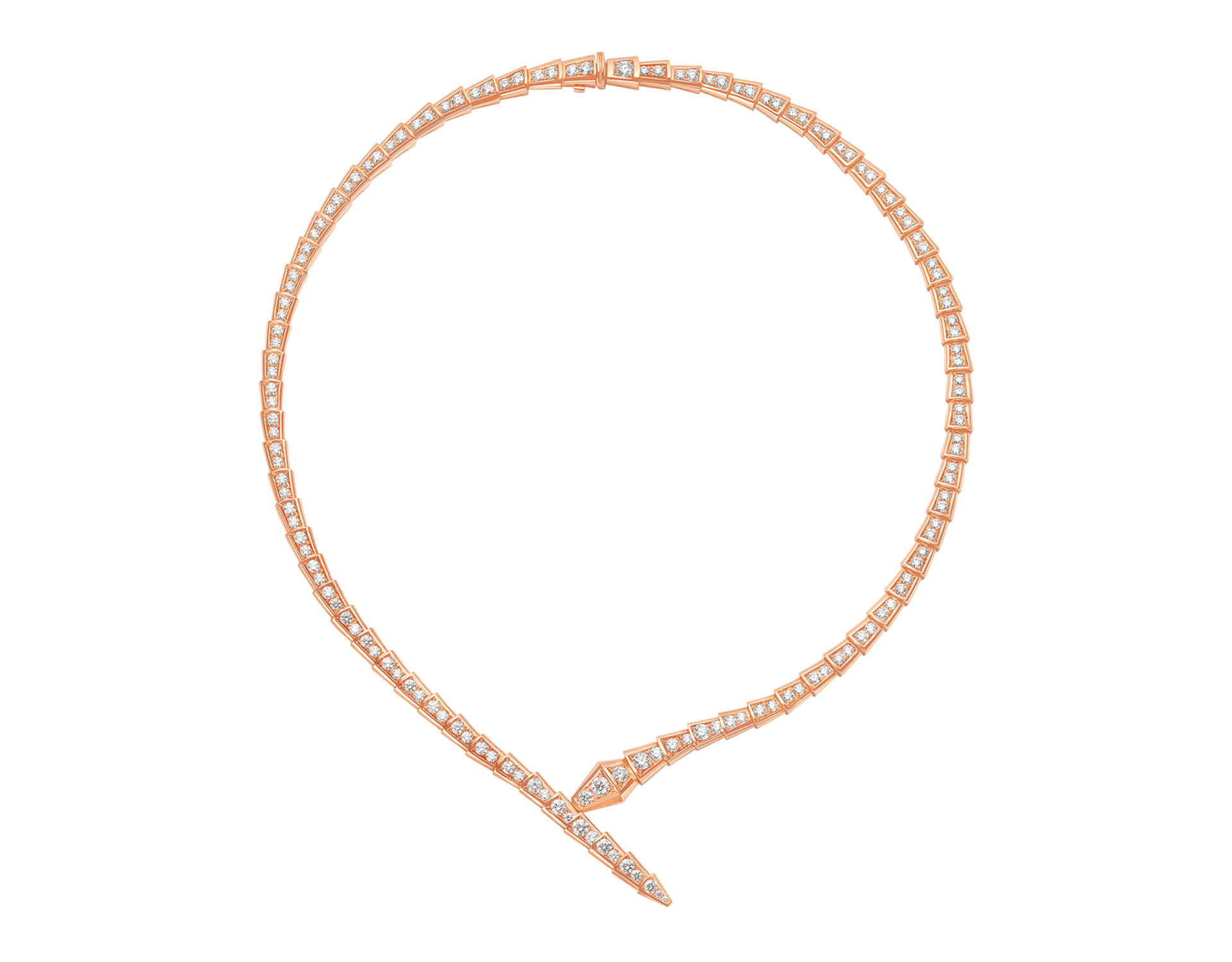 Carave Paris Serpenti Diamond Collar Necklace