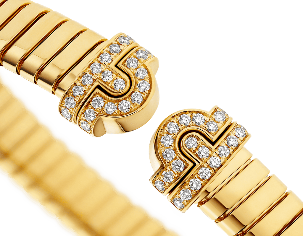 Carave Paris Serpenti Flex Diamond Open Cuff Bracelet